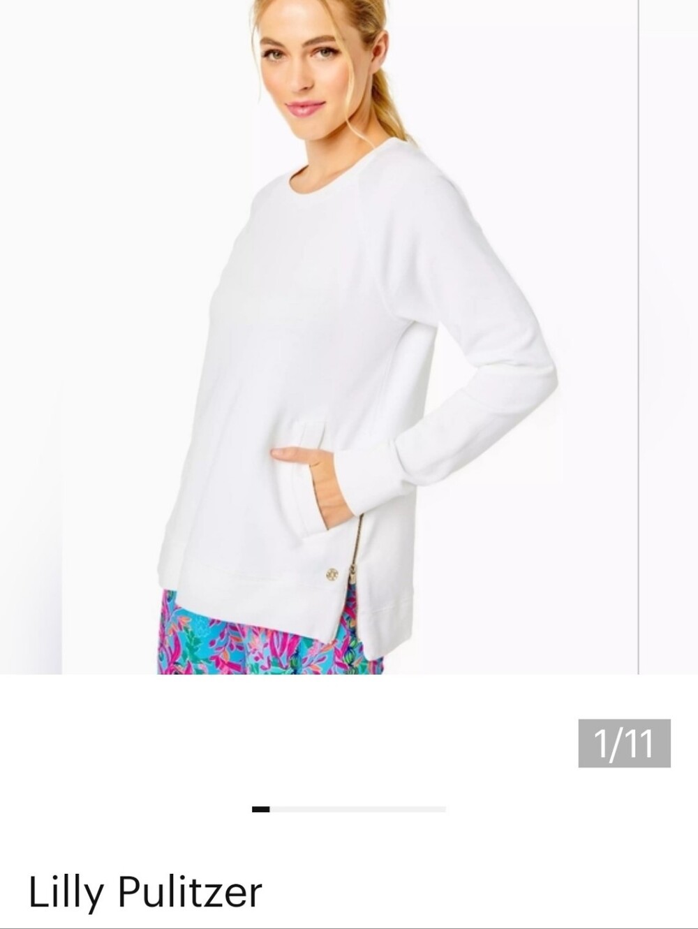 Lilly Pulitzer Beach Comber  Pullover🤍